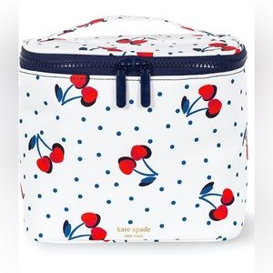 Kate spade Vintage cherry dot insulated lunch tote